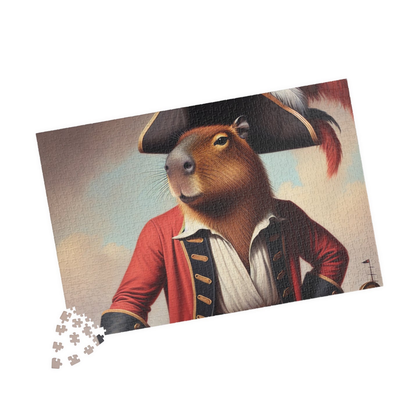 Captain Capybara Puzzle (110, 252, 520, 1014-piece)