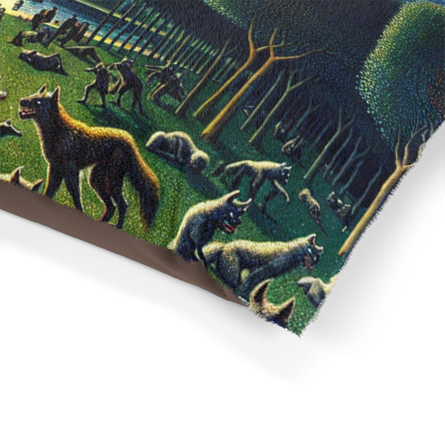 Werewolves at the Waterfront Pet Bed