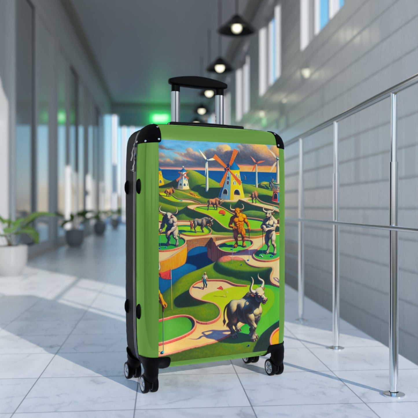 Mini-taur Golf Suitcase