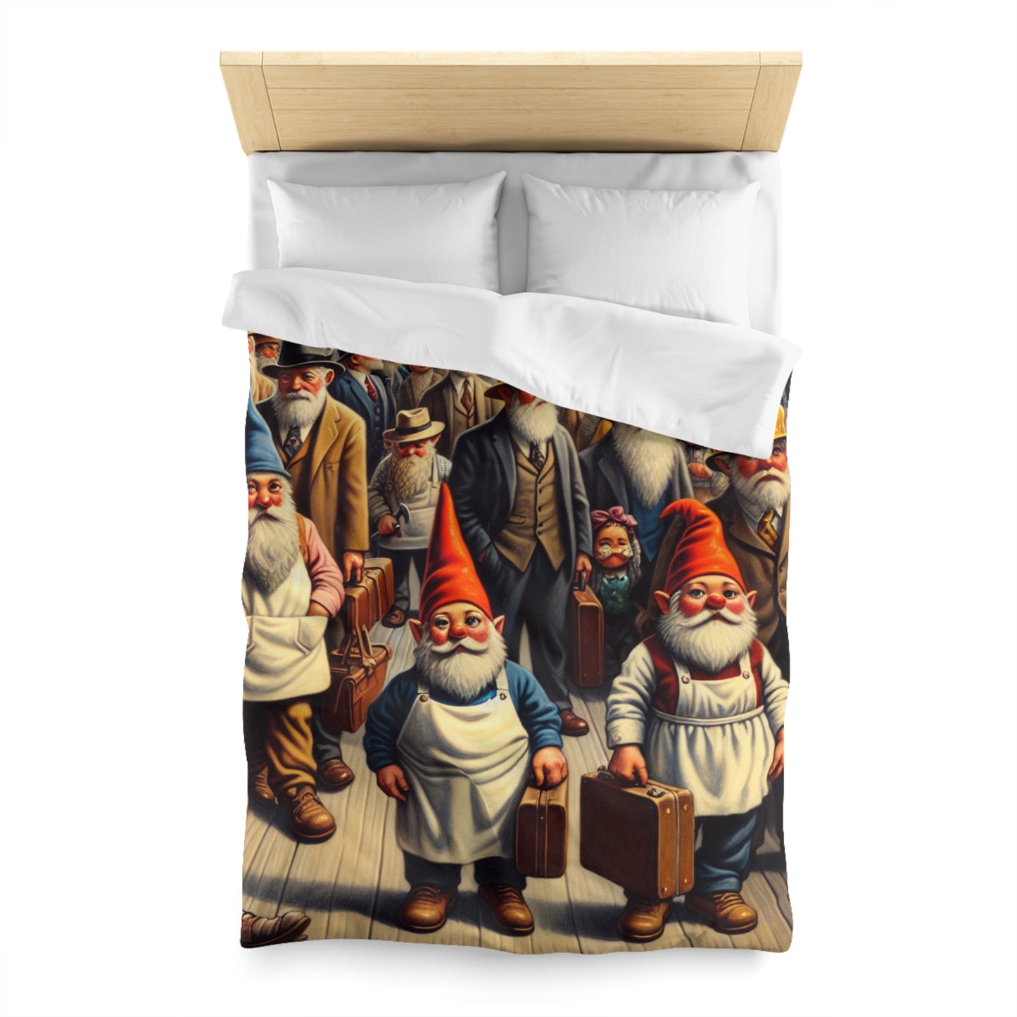 The Gnome-mute Home Microfiber Duvet Cover