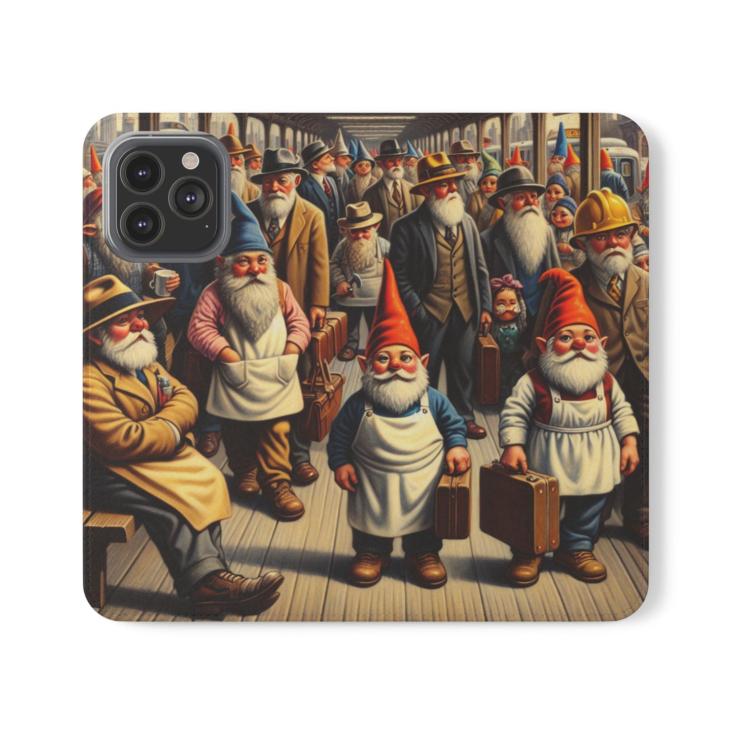 The Gnome-mute Home Flip Case - iPhone/Galaxy