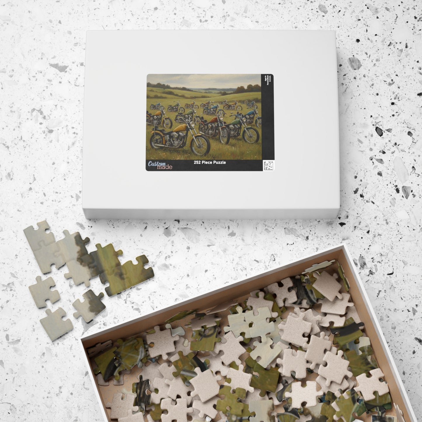 Wild Motorcycles Puzzle (110, 252, 520, 1014-piece)