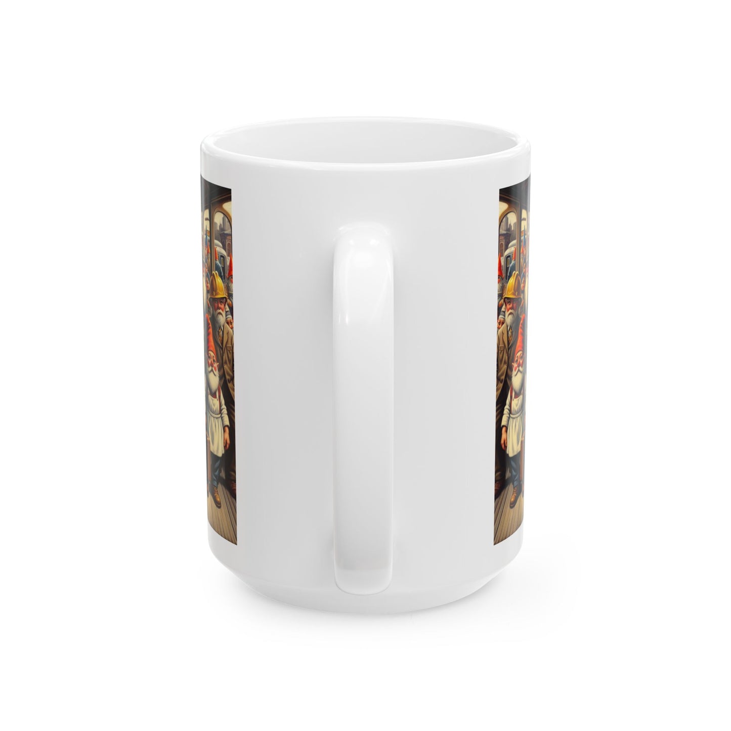 The Gnome-mute Home Ceramic Mug