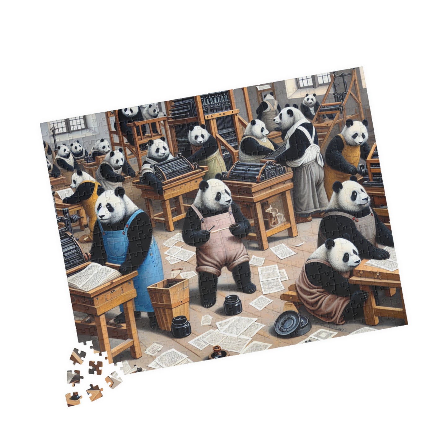 Printing Pandamonium Puzzle (110, 252, 520, 1014-piece)