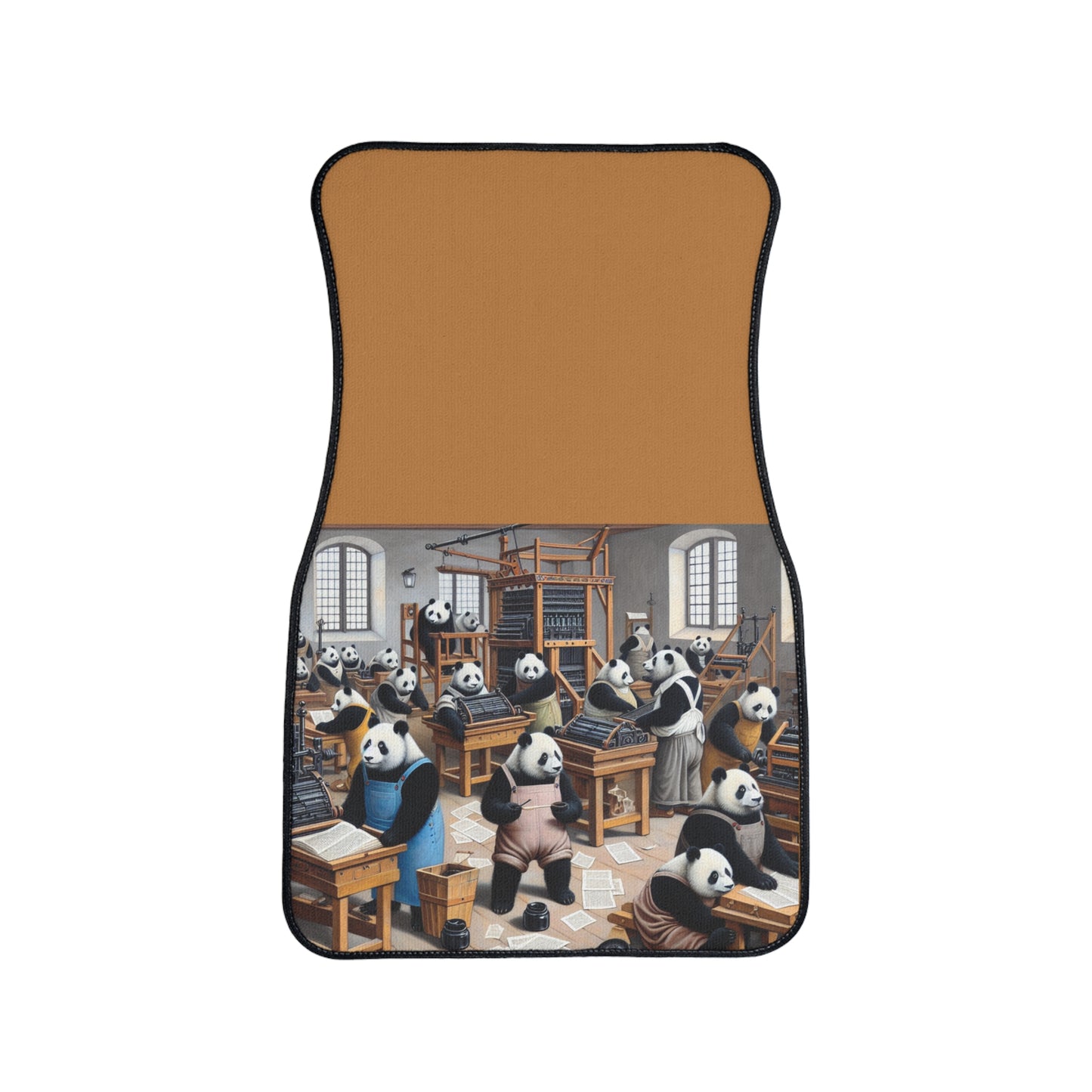 Printing Pandamonium Car Floor Mat