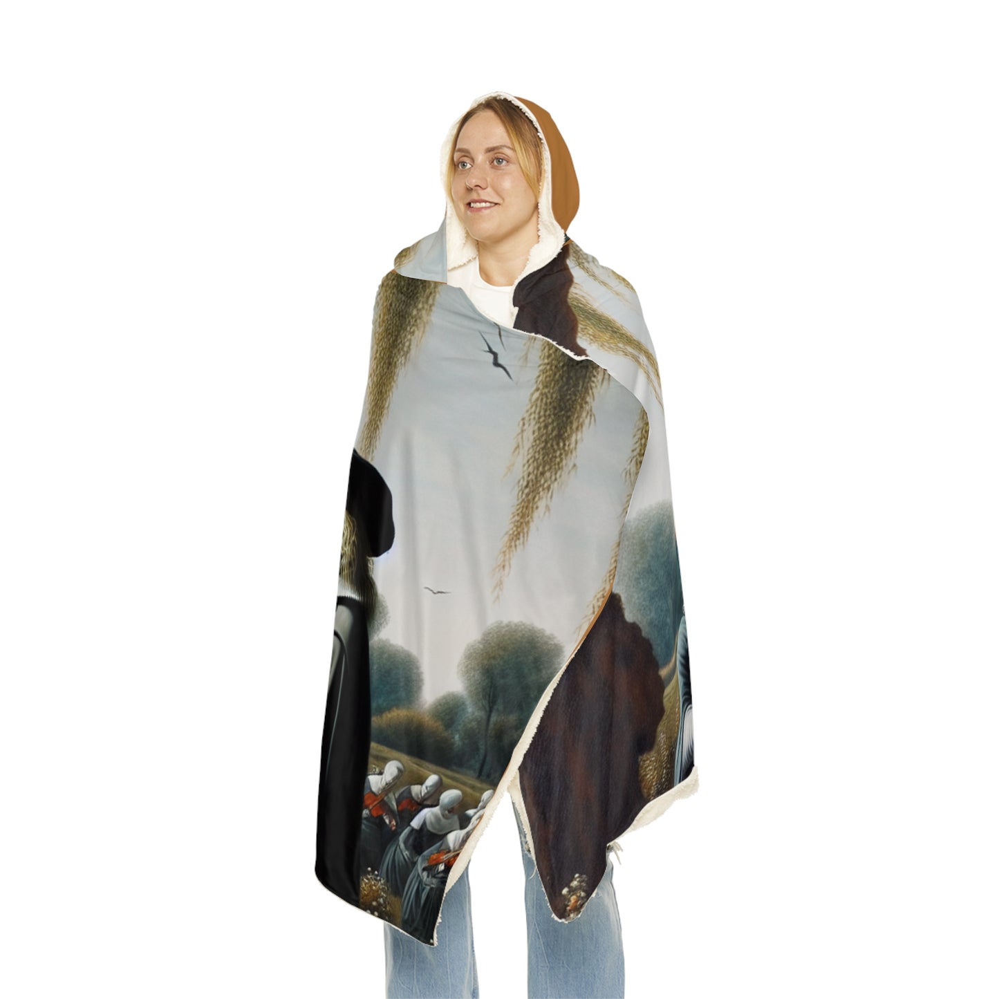 Vermeer's Vampire Violinists Snuggle Blanket