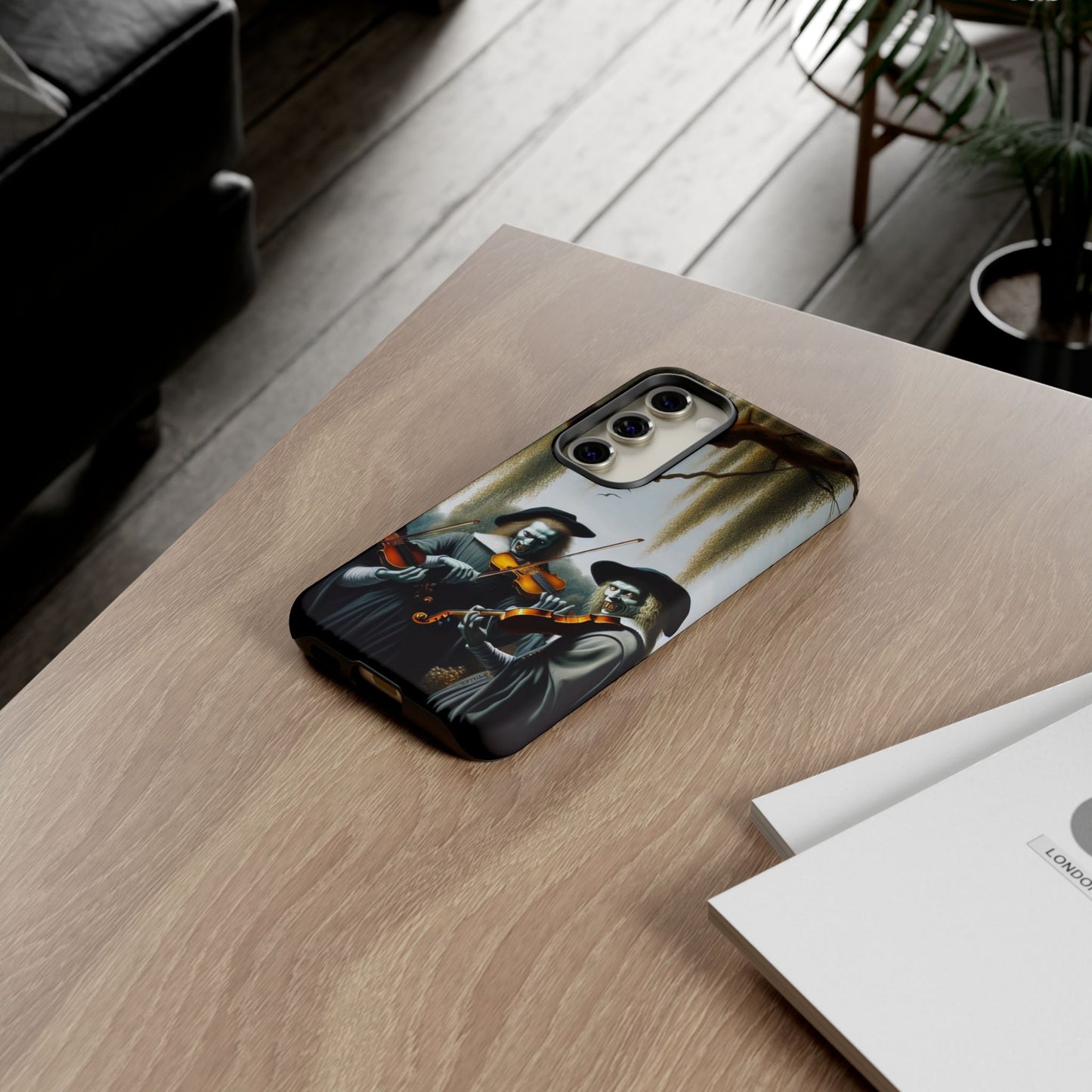 Vermeer's Vampire Violinists Phone Case - GALAXY