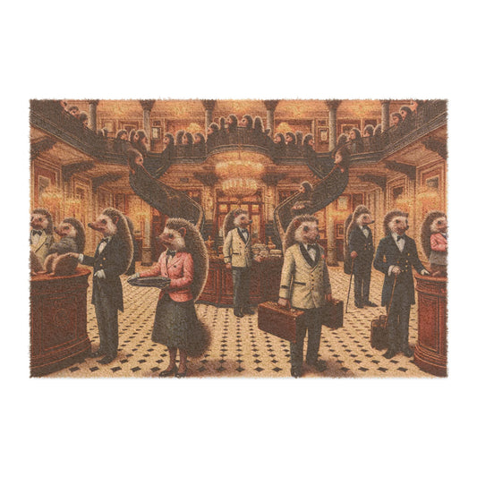 Hedgehog Hotel Doormat