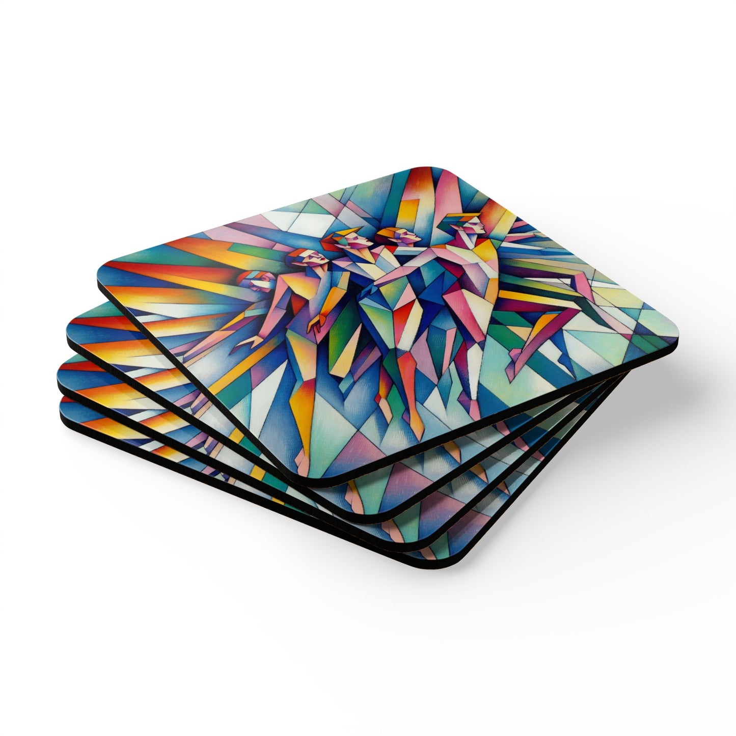 Picasso's Pixies 4pc Coaster Set