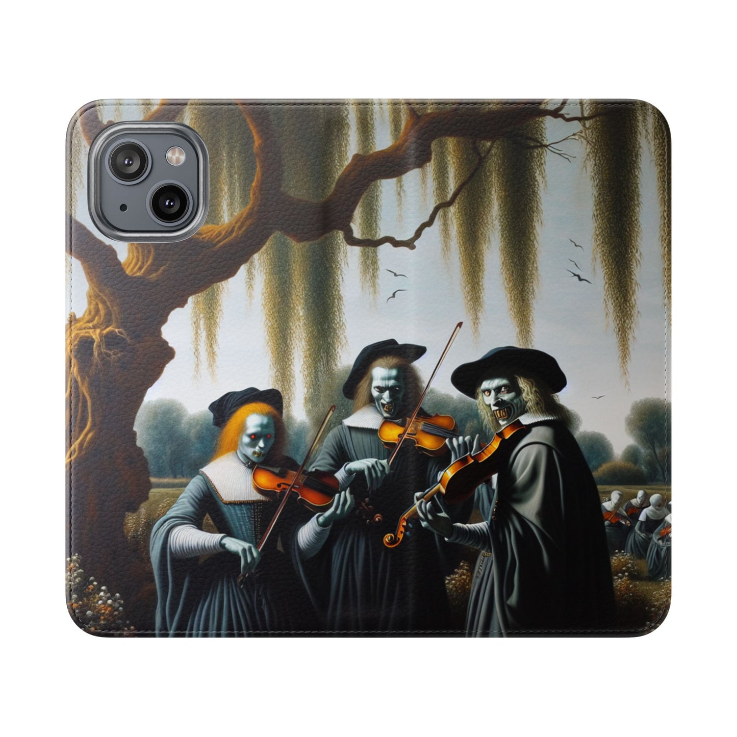 Vermeer's Vampire Violinists Flip Cases for iPhones
