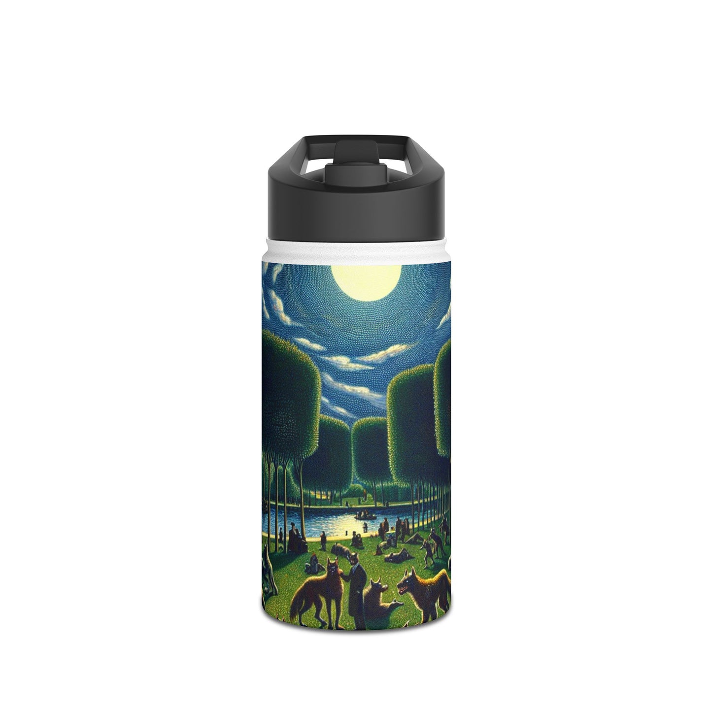 Werewolves at the Waterfront Stainless Steel Water Bottle