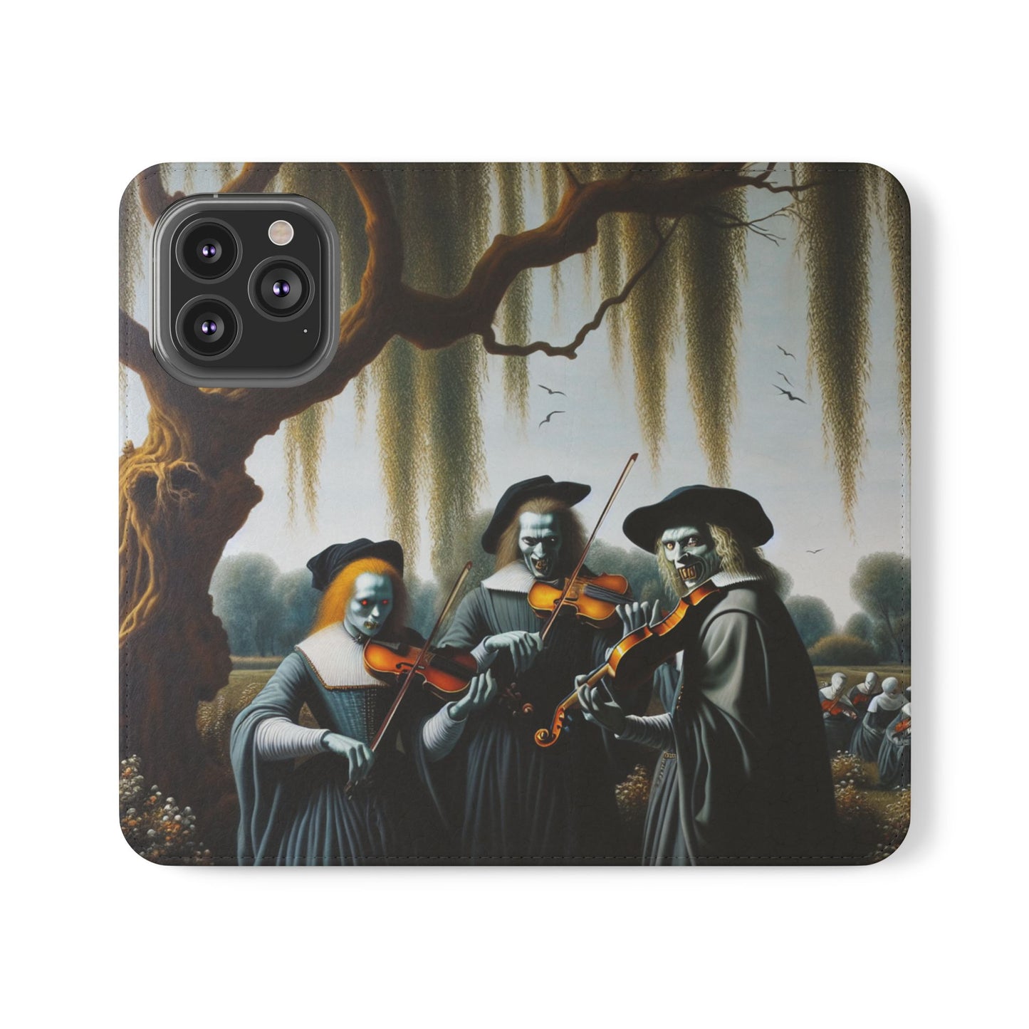 Vermeer's Vampire Violinists Flip Cases for iPhones