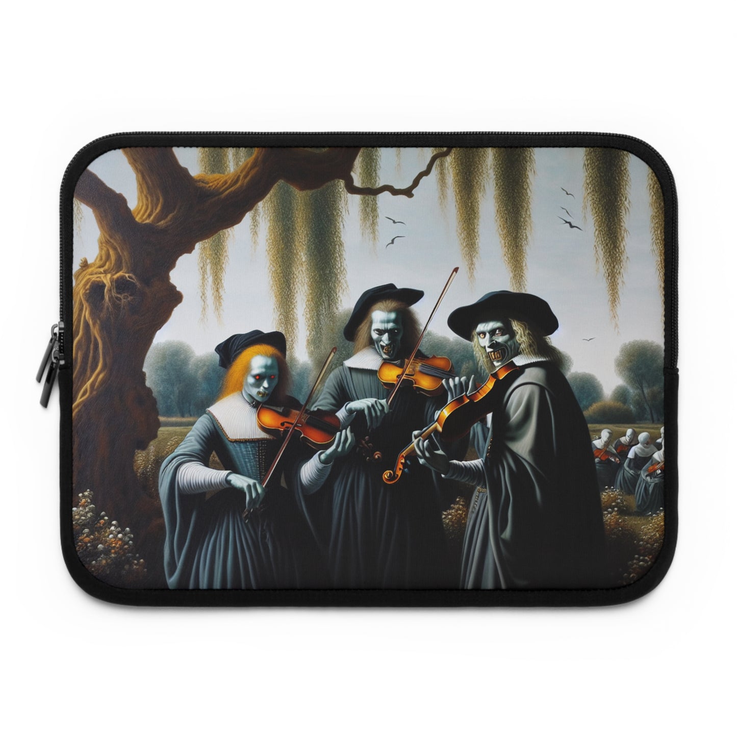 Vermeer's Vampire Violinists Laptop Sleeve