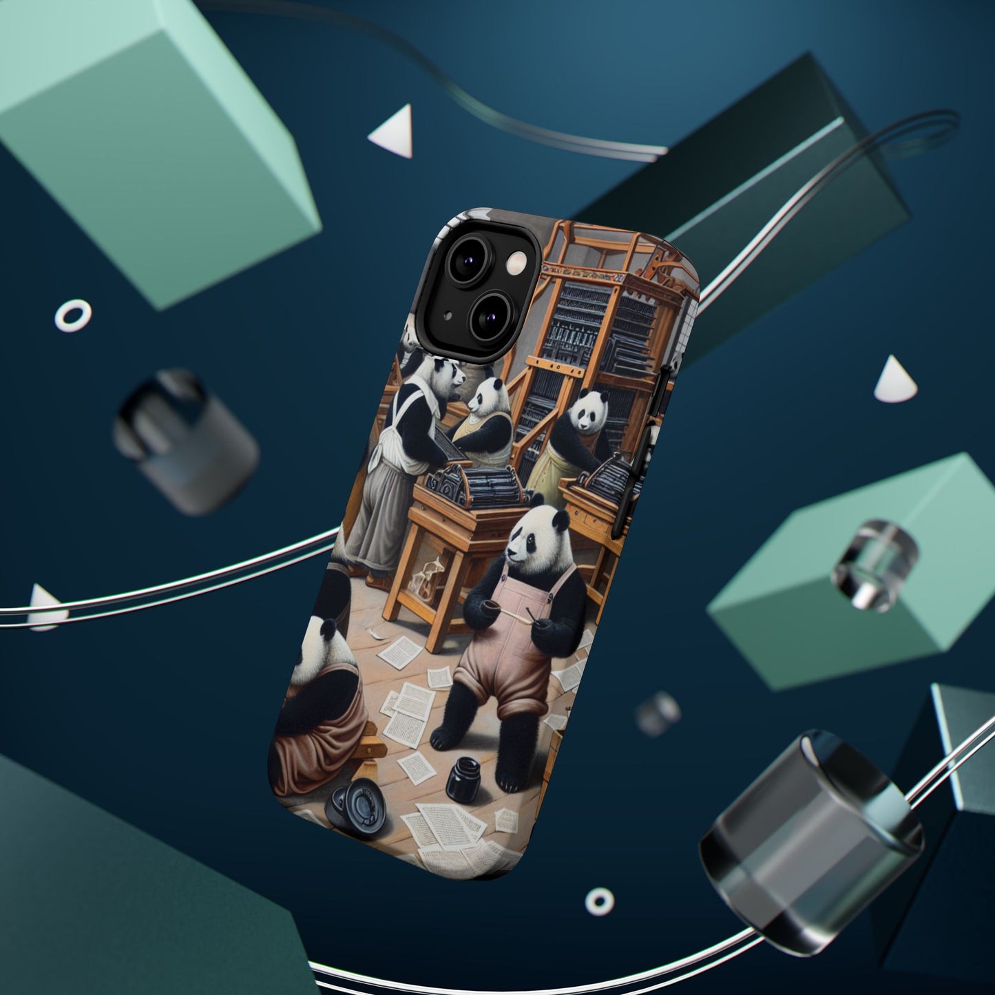 Printing Pandamonium Magnetic iPhone Case