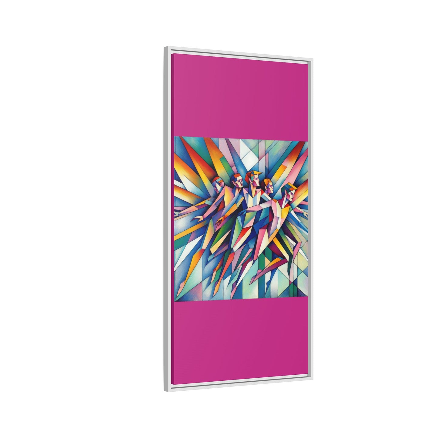 Picasso's Pixies Canvas, Framed (Multi-color)