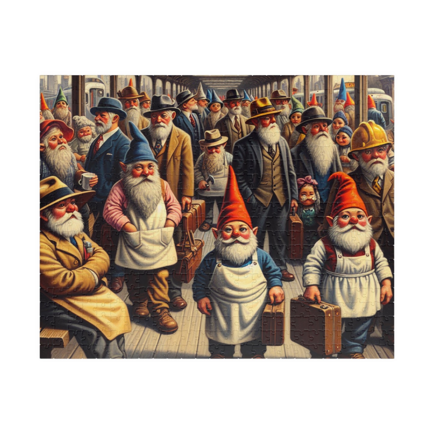 The Gnome-mute Home Puzzle (110, 252, 520, 1014-piece)