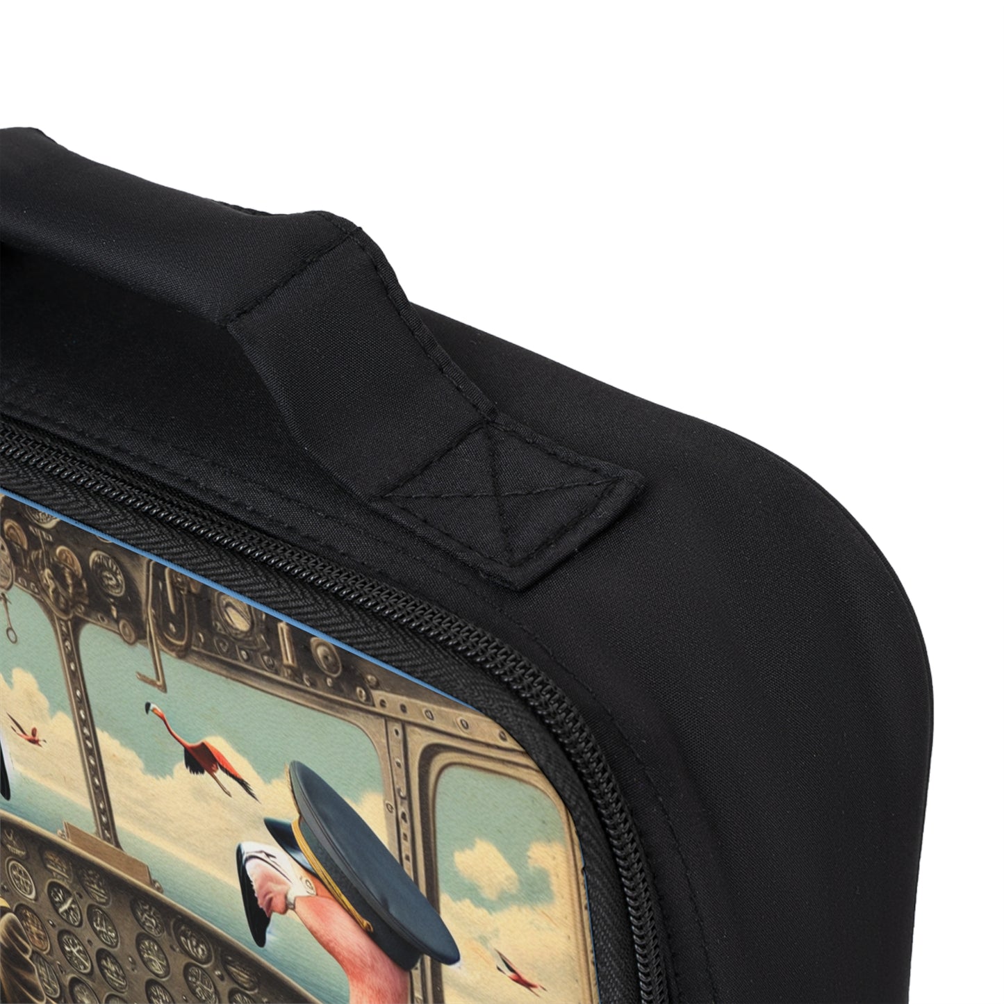 Flamingo Flight Deck Lunch Bag