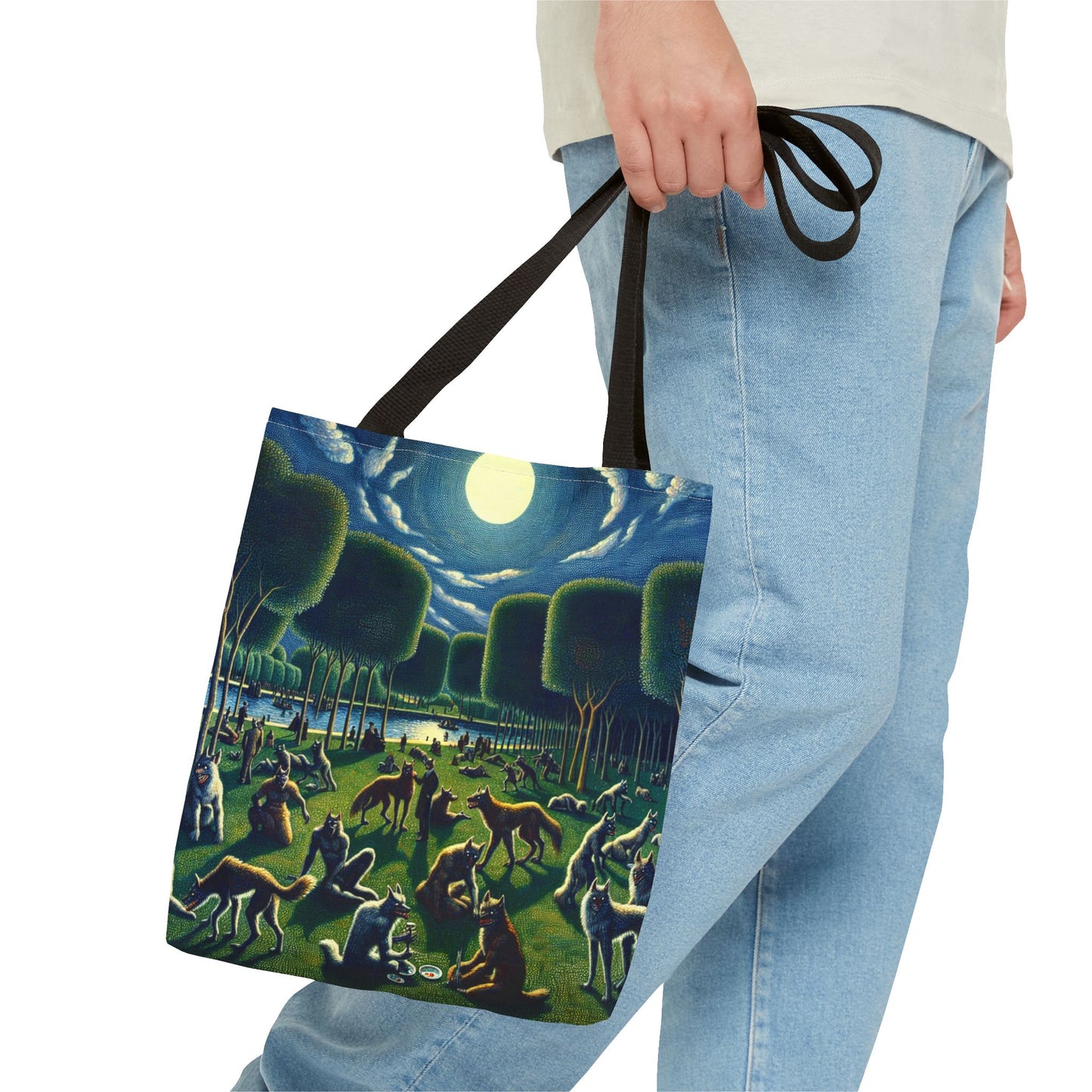 Werewolves at the Waterfront Tote Bag