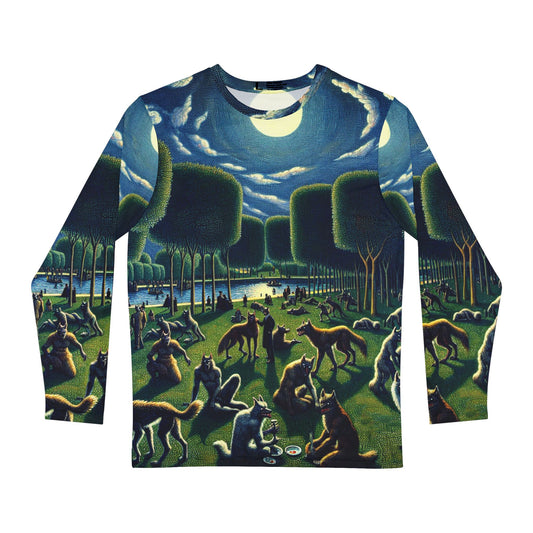 Werewolves at the Waterfront All-Over Print Long Sleeve Shirt