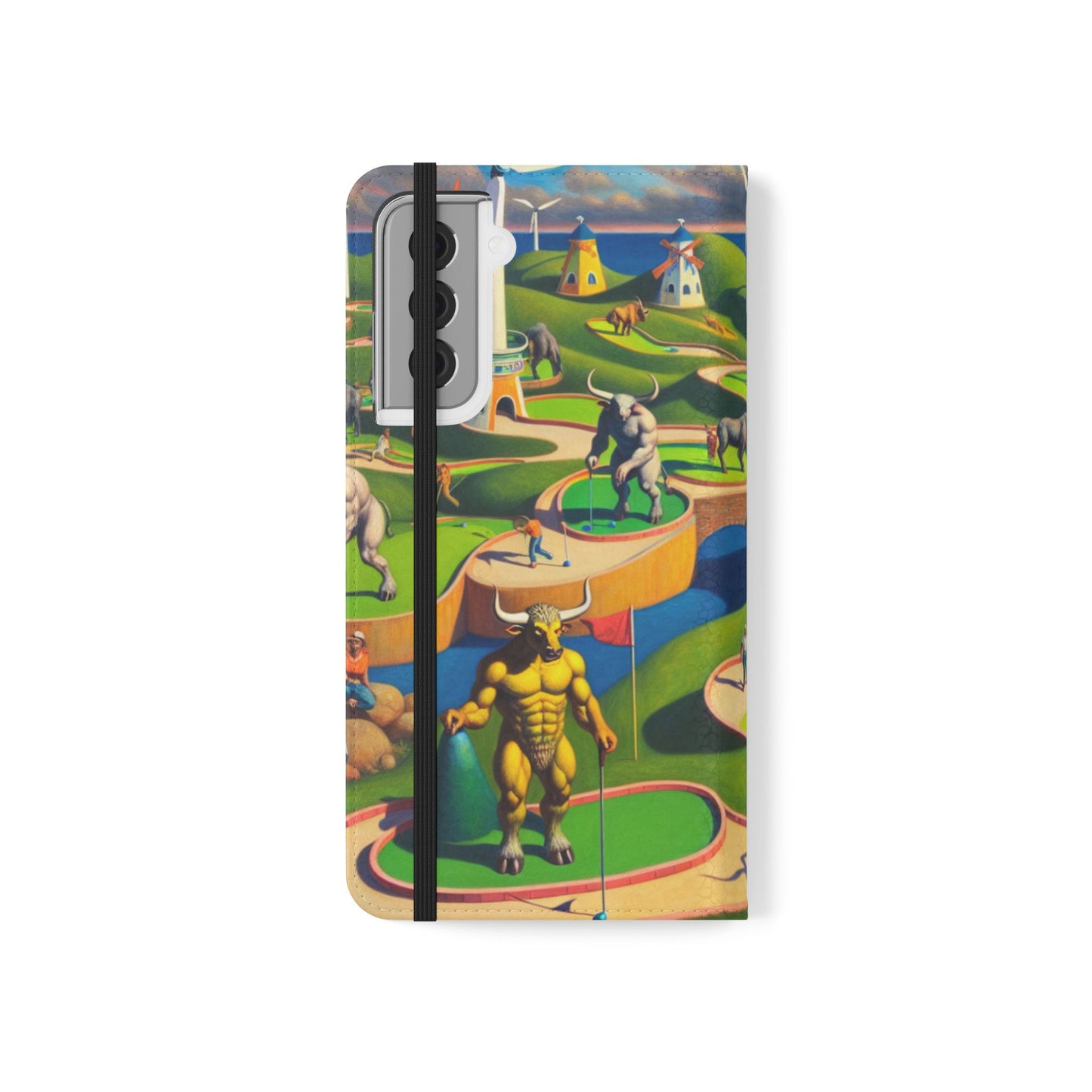 Mini-taur Golf Flip Case - iPhone/Galaxy