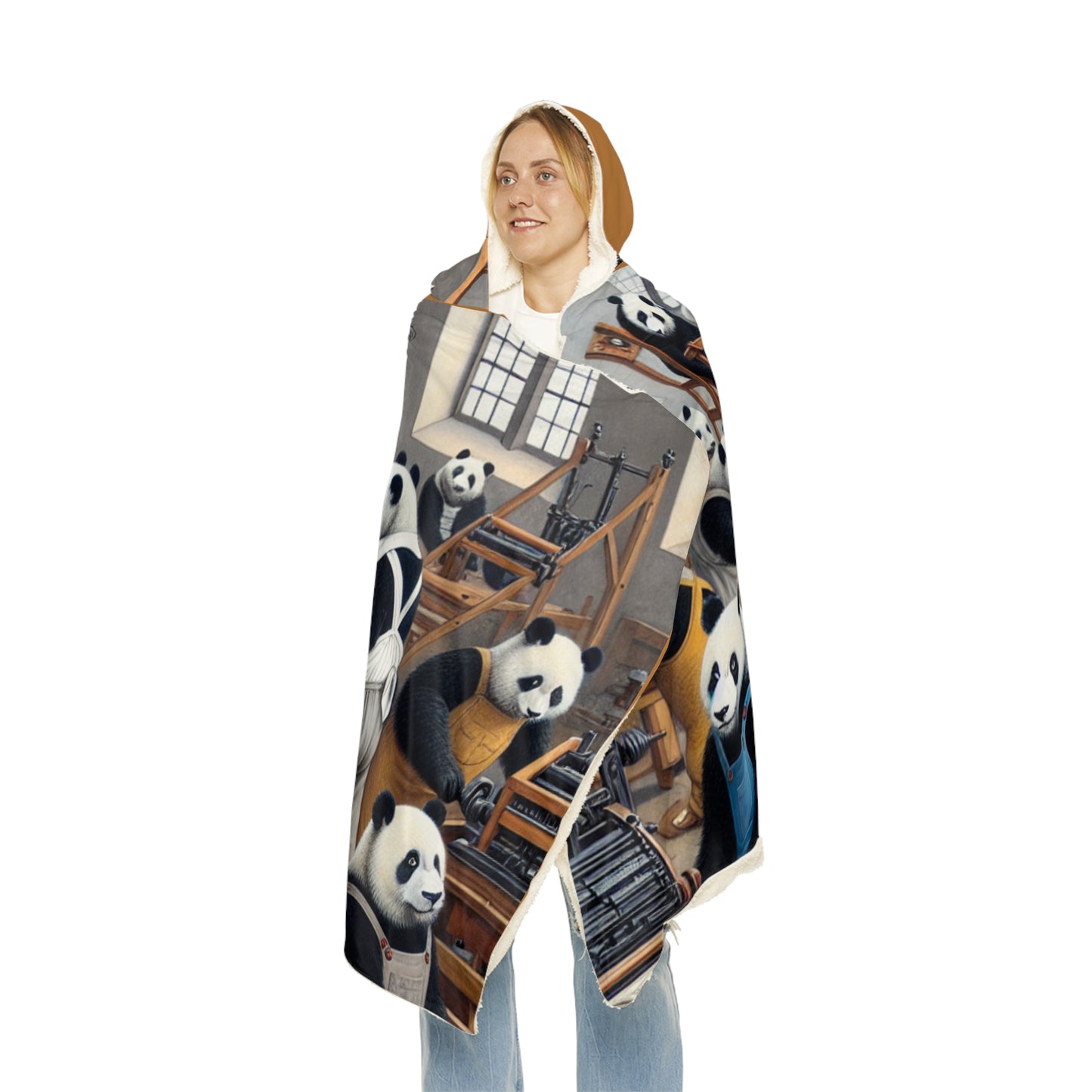 Printing Pandamonium Snuggle Blanket