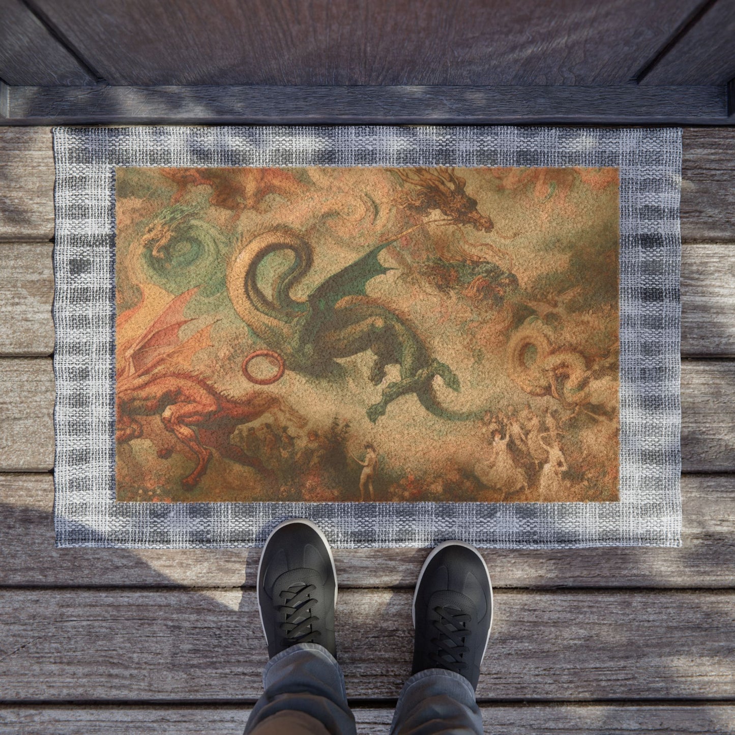 Degas Dreams of Dragons Doormat