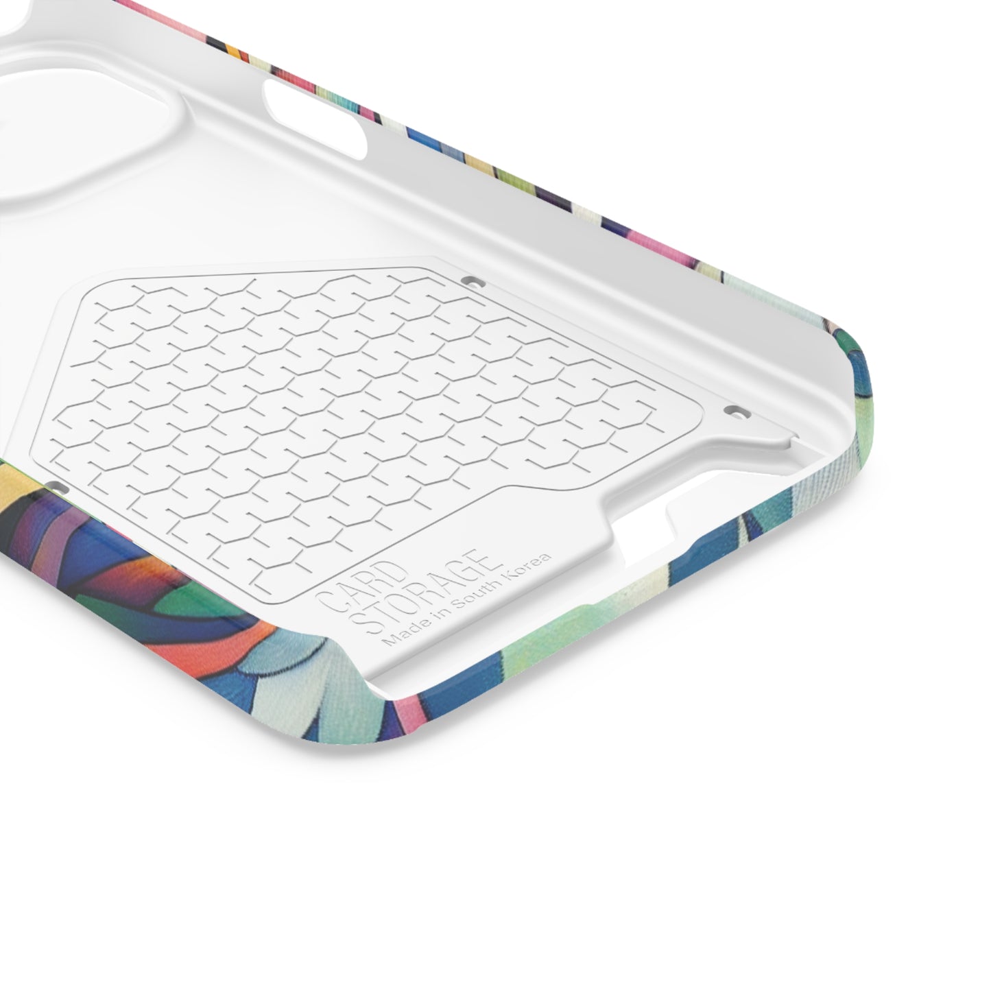 Picasso's Pixies Phone Case with Card Holder - IPHONE