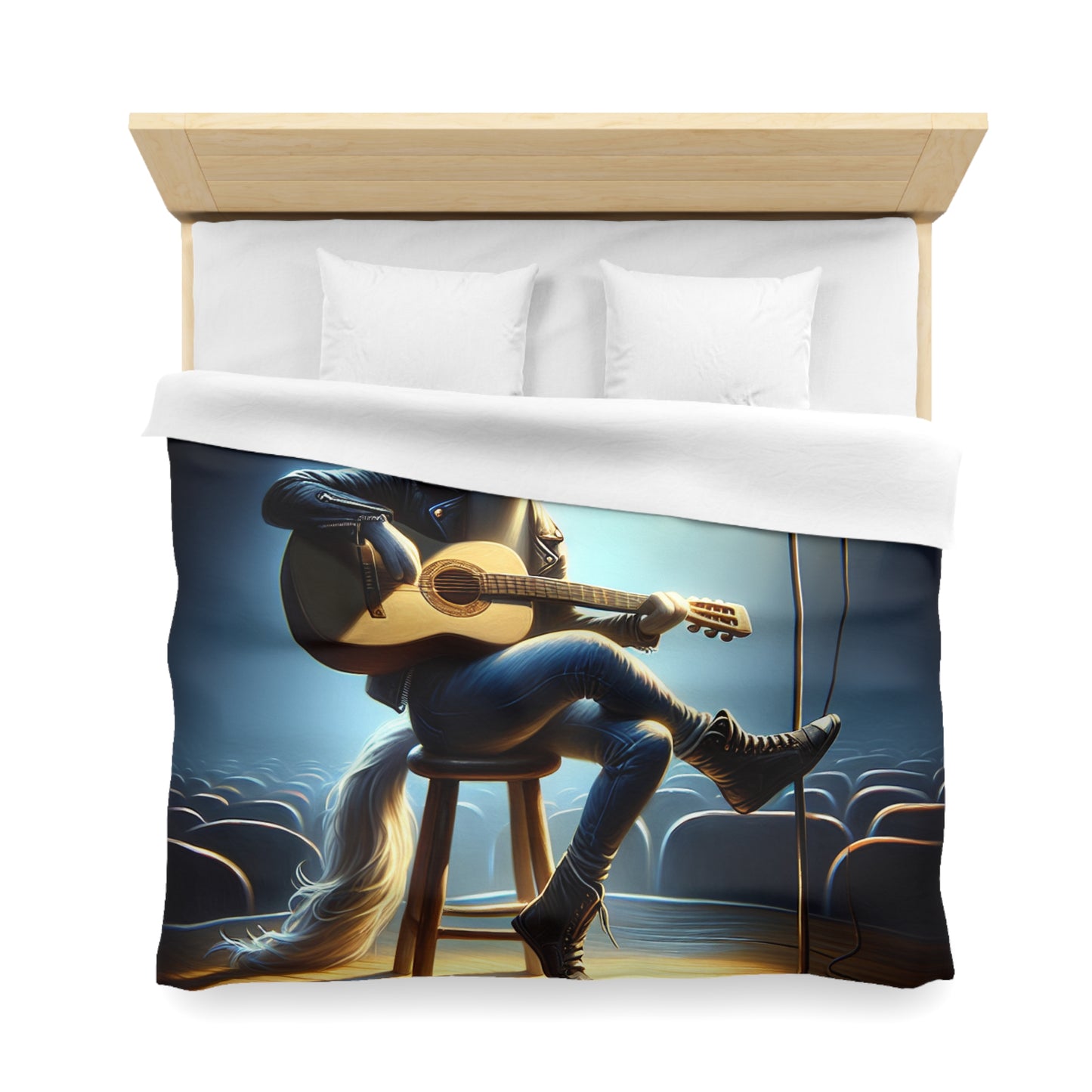 Unicorn Unplugged Microfiber Duvet Cover