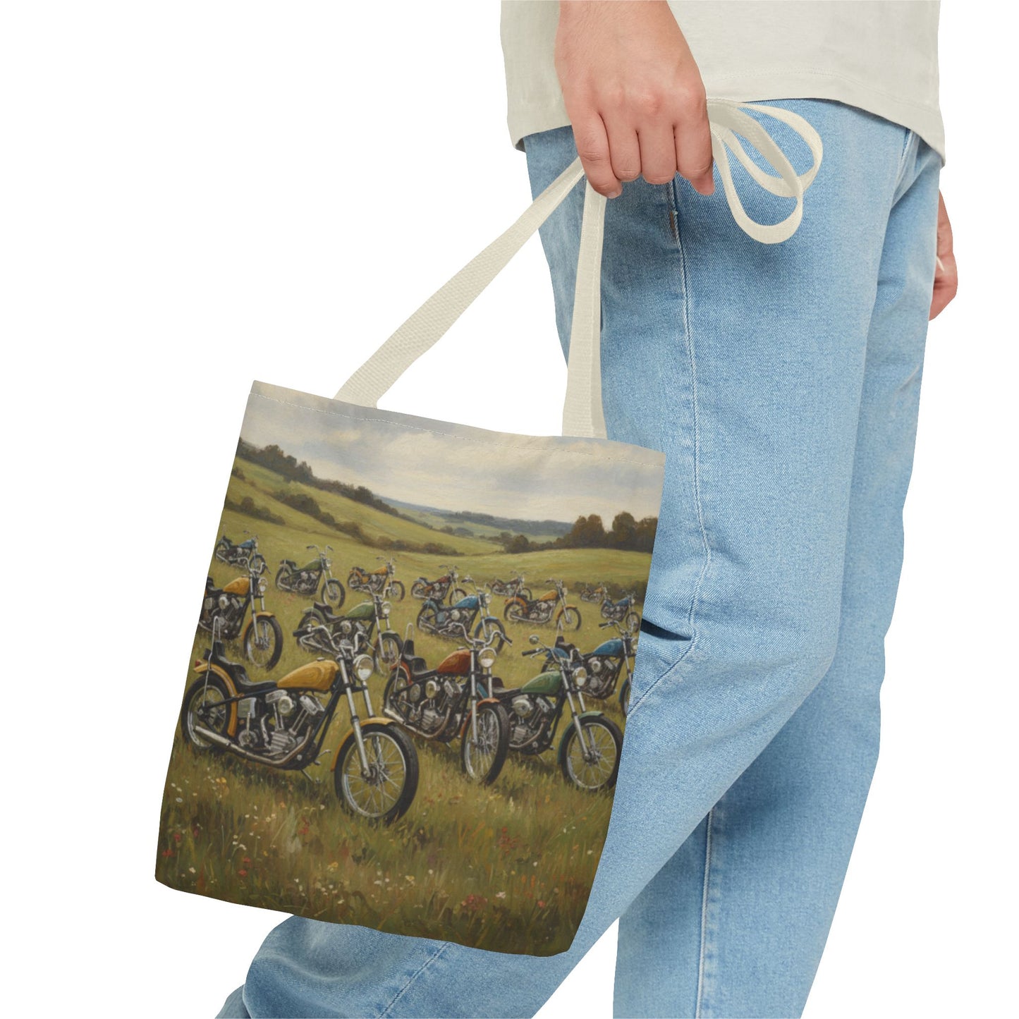 Wild Motorcycles Tote Bag