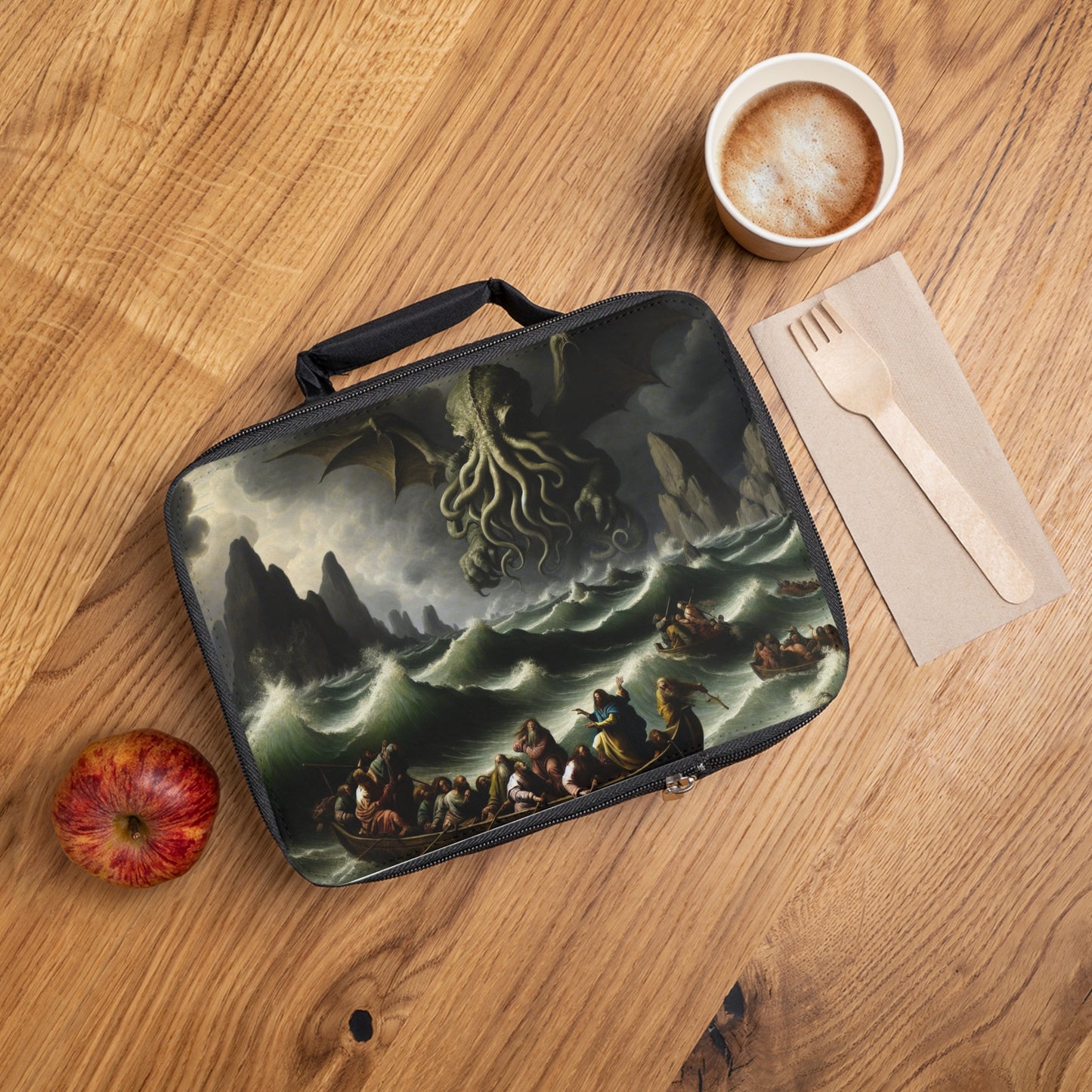 Cthulhu in the Storm Lunch Bag