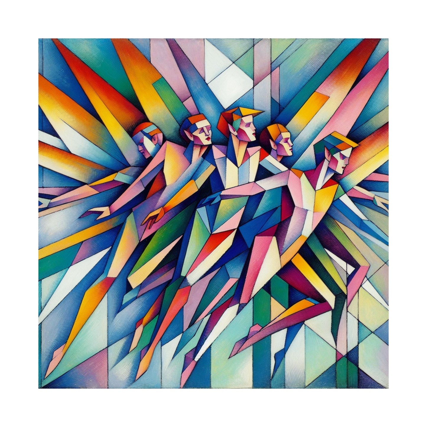 Picasso's Pixies Poster