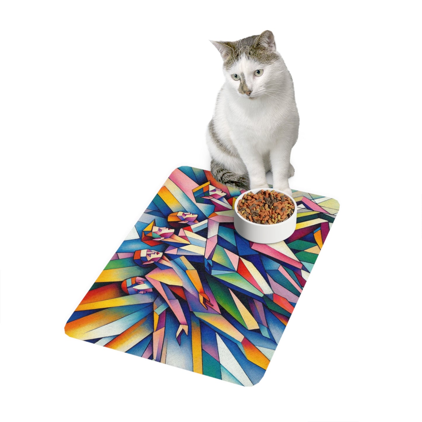 Picasso's Pixies Pet Food Mat