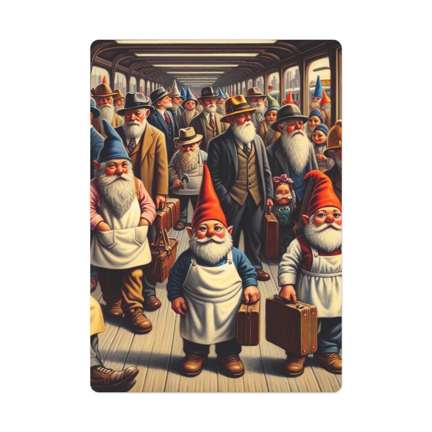 The Gnome-mute Home Poker/Playing Cards