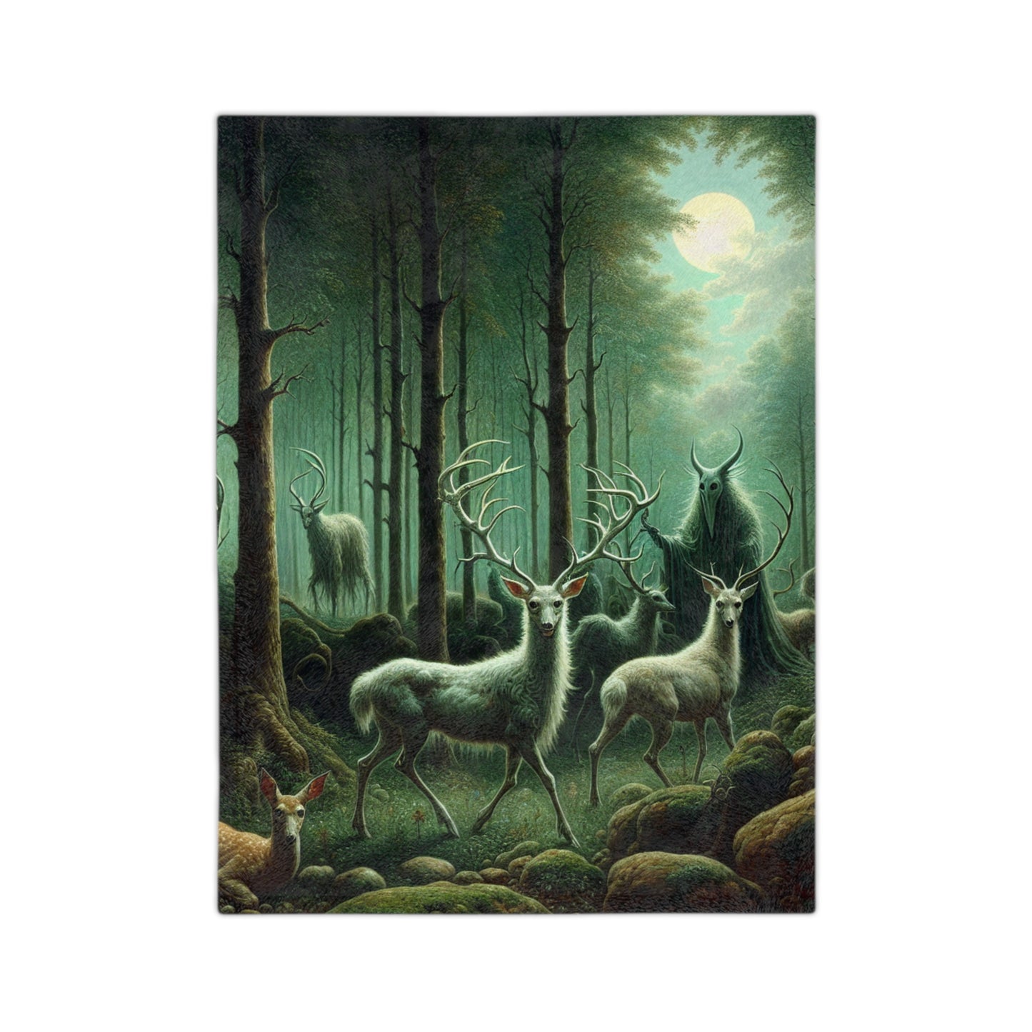 Wendigo Shepherd Velveteen Microfiber Blanket