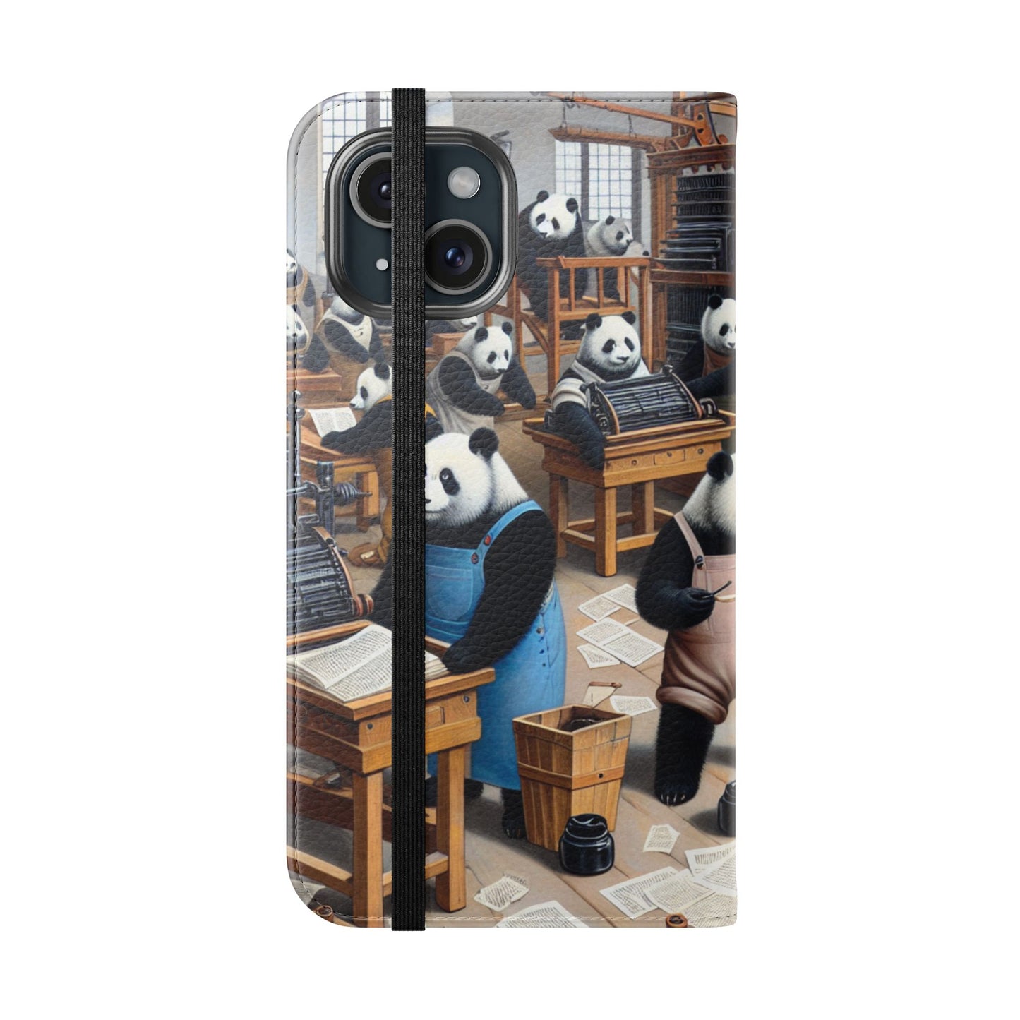 Printing Pandamonium Flip Case - iPhone/Galaxy