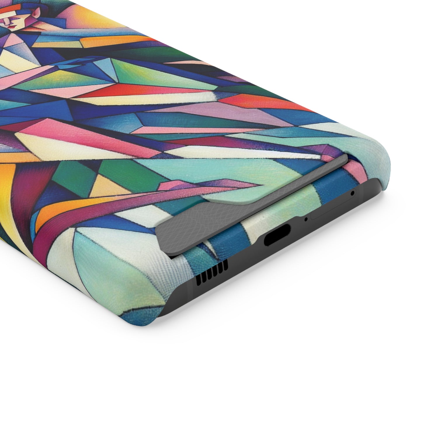 Picasso's Pixies Phone Case with Card Holder - GALAXY