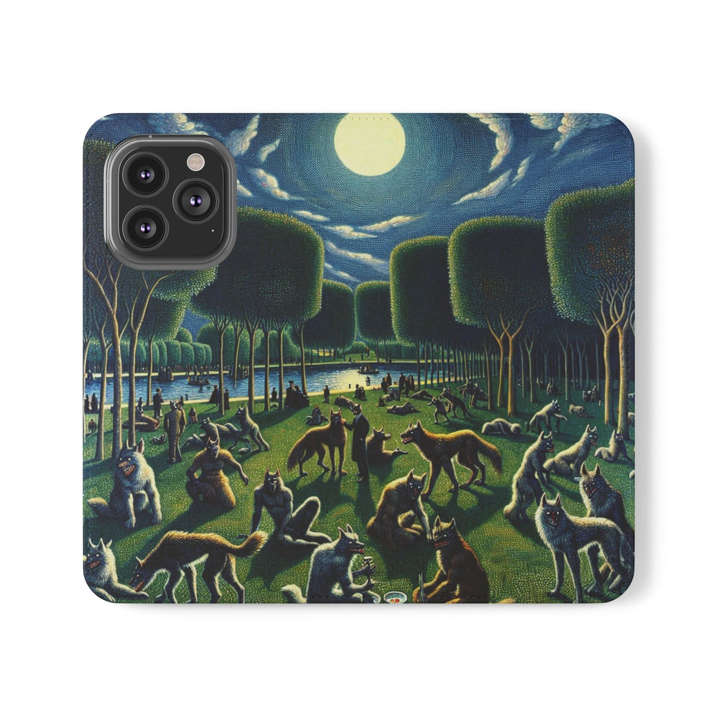 Werewolves at the Waterfront Flip Case - iPhone/Galaxy