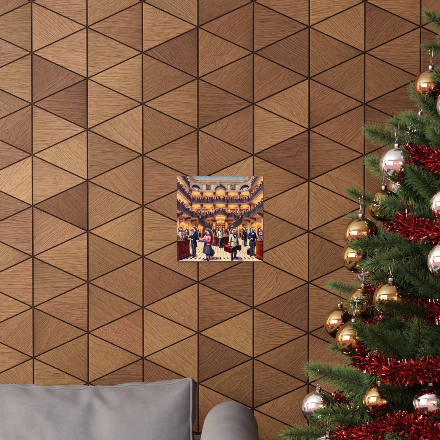 Hedgehog Hotel Poster