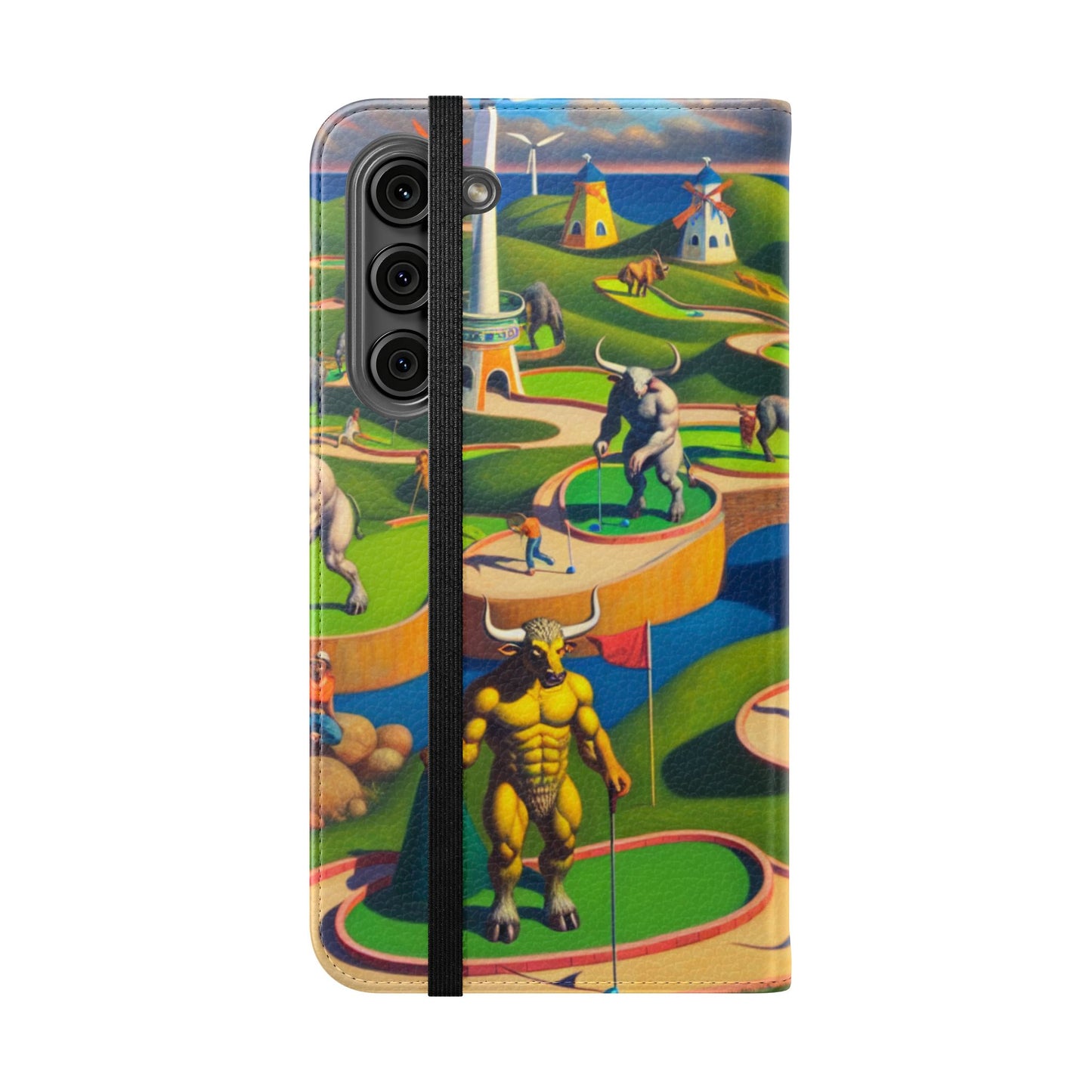 Mini-taur Golf Flip Case - iPhone/Galaxy