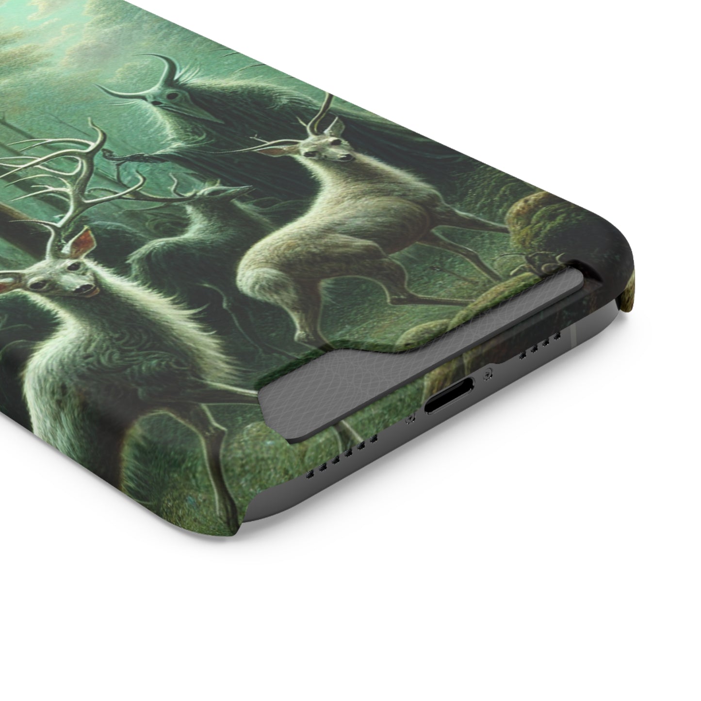 Wendigo Shepherd Phone Case with Card Holder - IPHONE