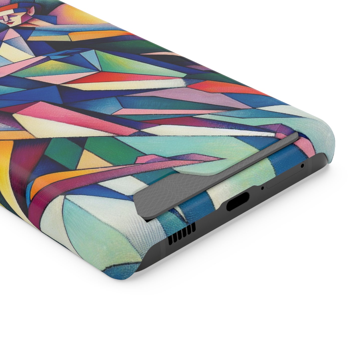 Picasso's Pixies Phone Case with Card Holder - GALAXY