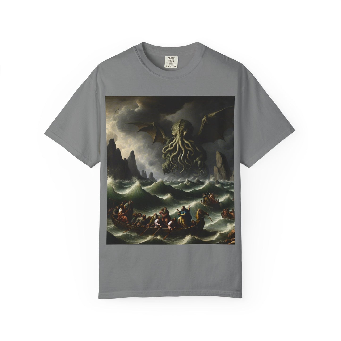 Cthulhu in the Storm T-Shirt