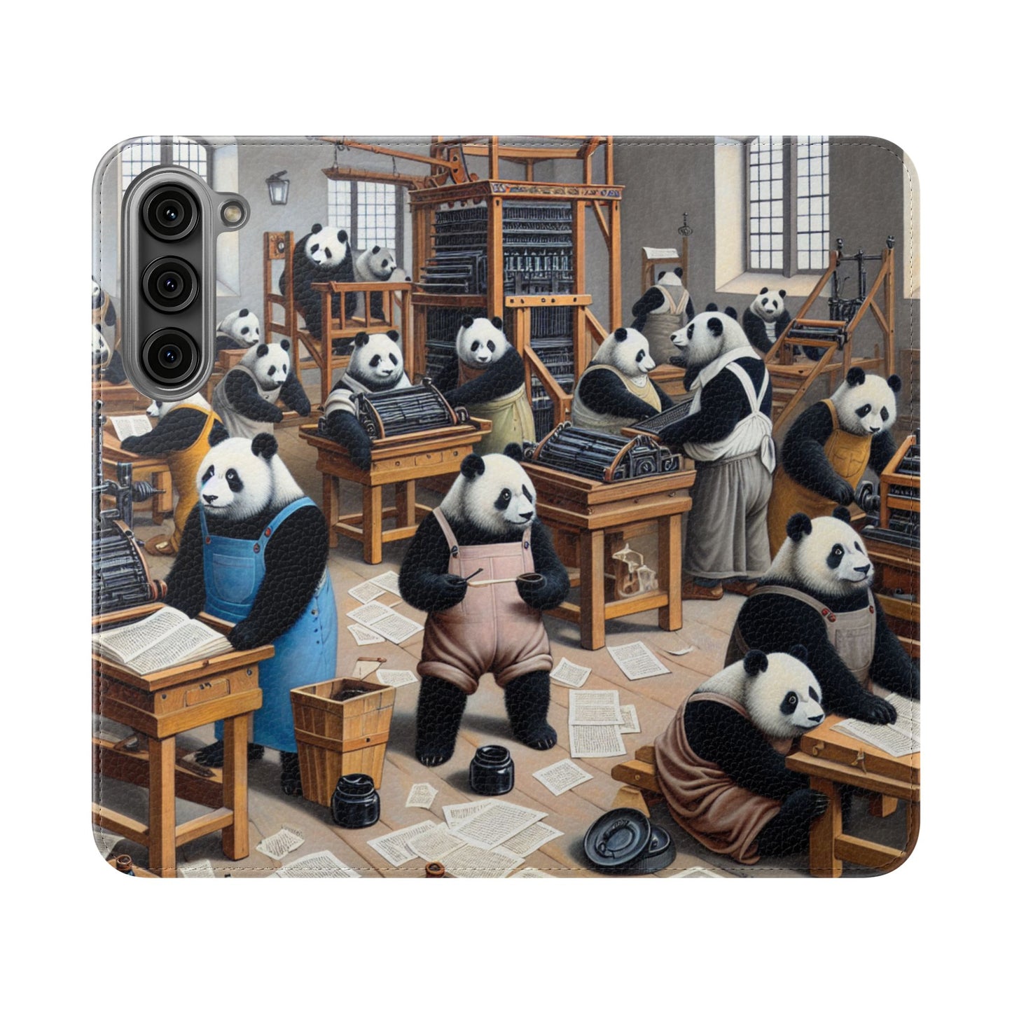 Printing Pandamonium Flip Case - iPhone/Galaxy
