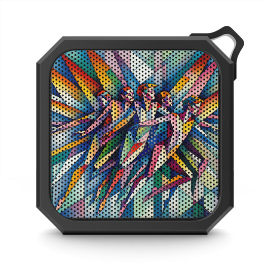 Outdoor Bluetooth Speaker with Picasso's Pixies Design