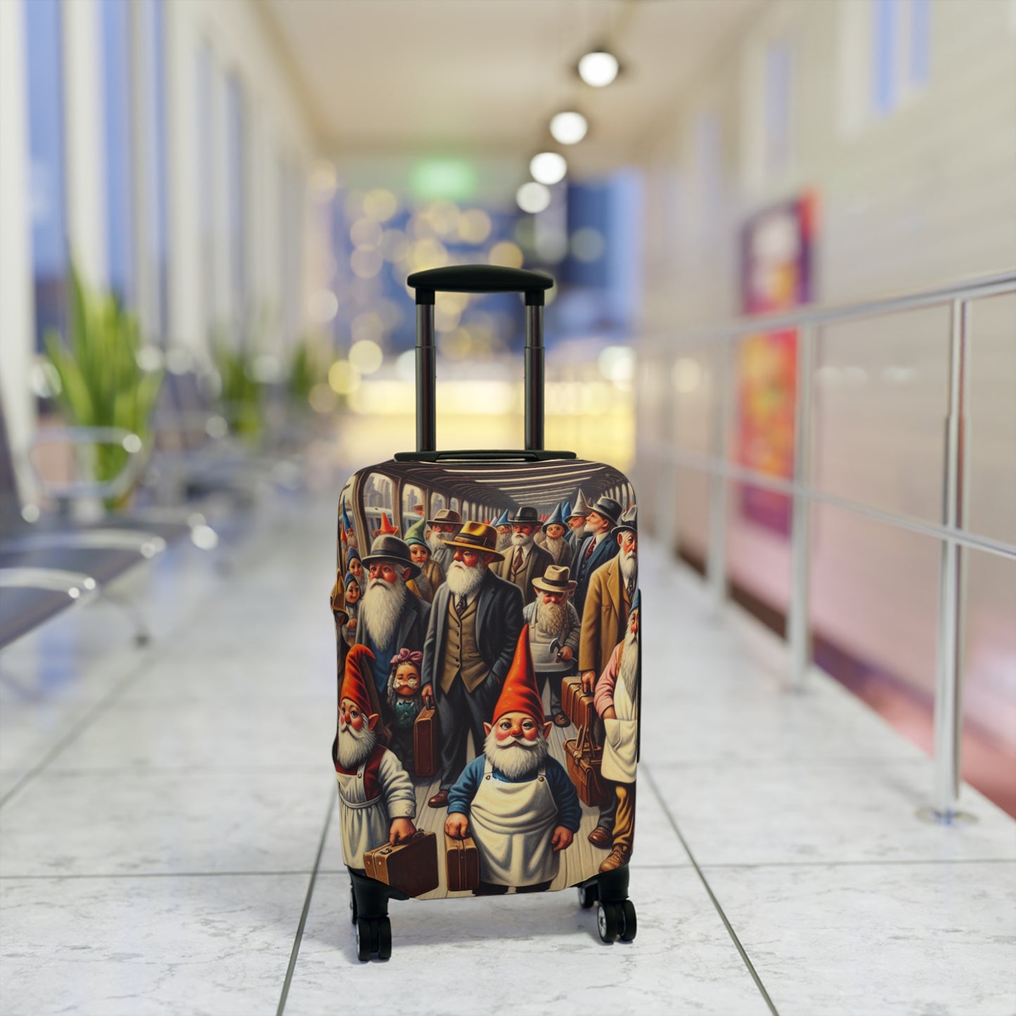 The Gnome-mute Home Luggage Cover