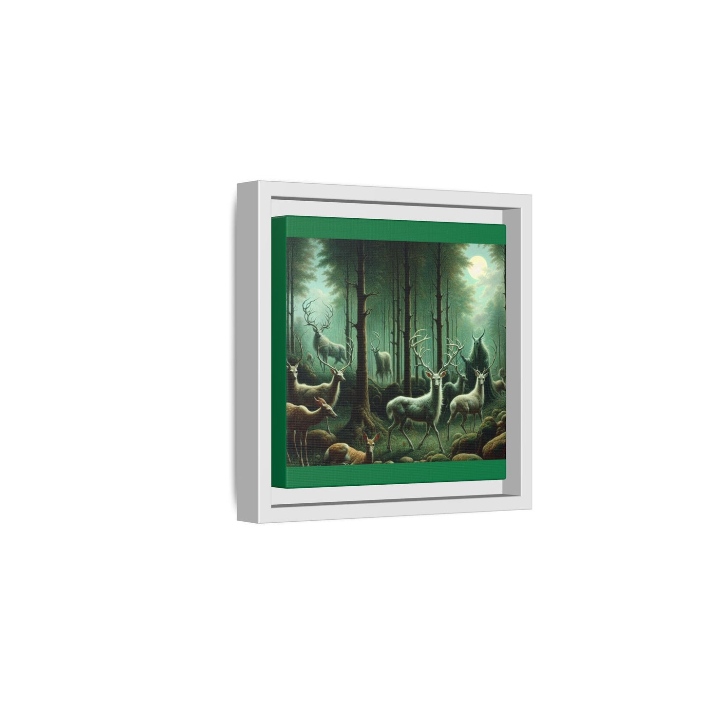 Wendigo Shepherd Canvas, Framed (Multi-color)
