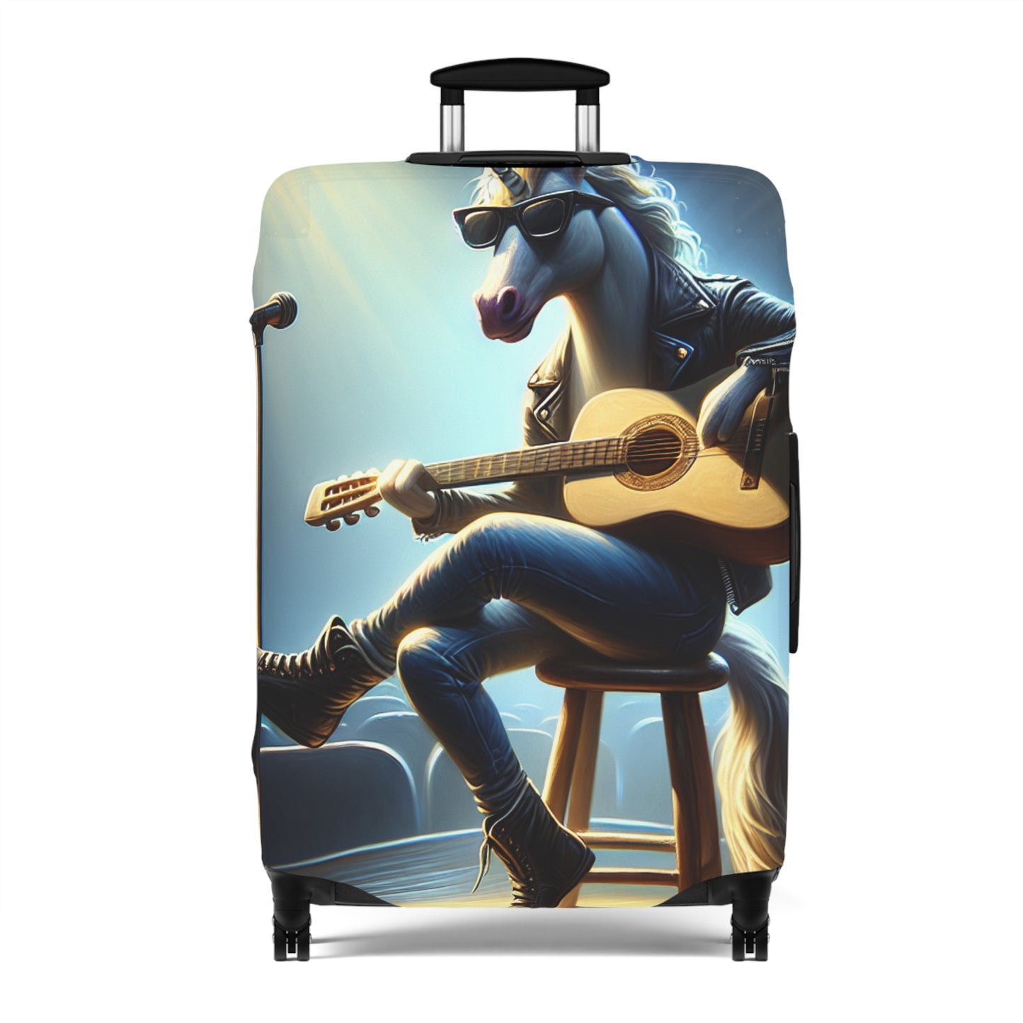 Unicorn Unplugged Luggage Cover