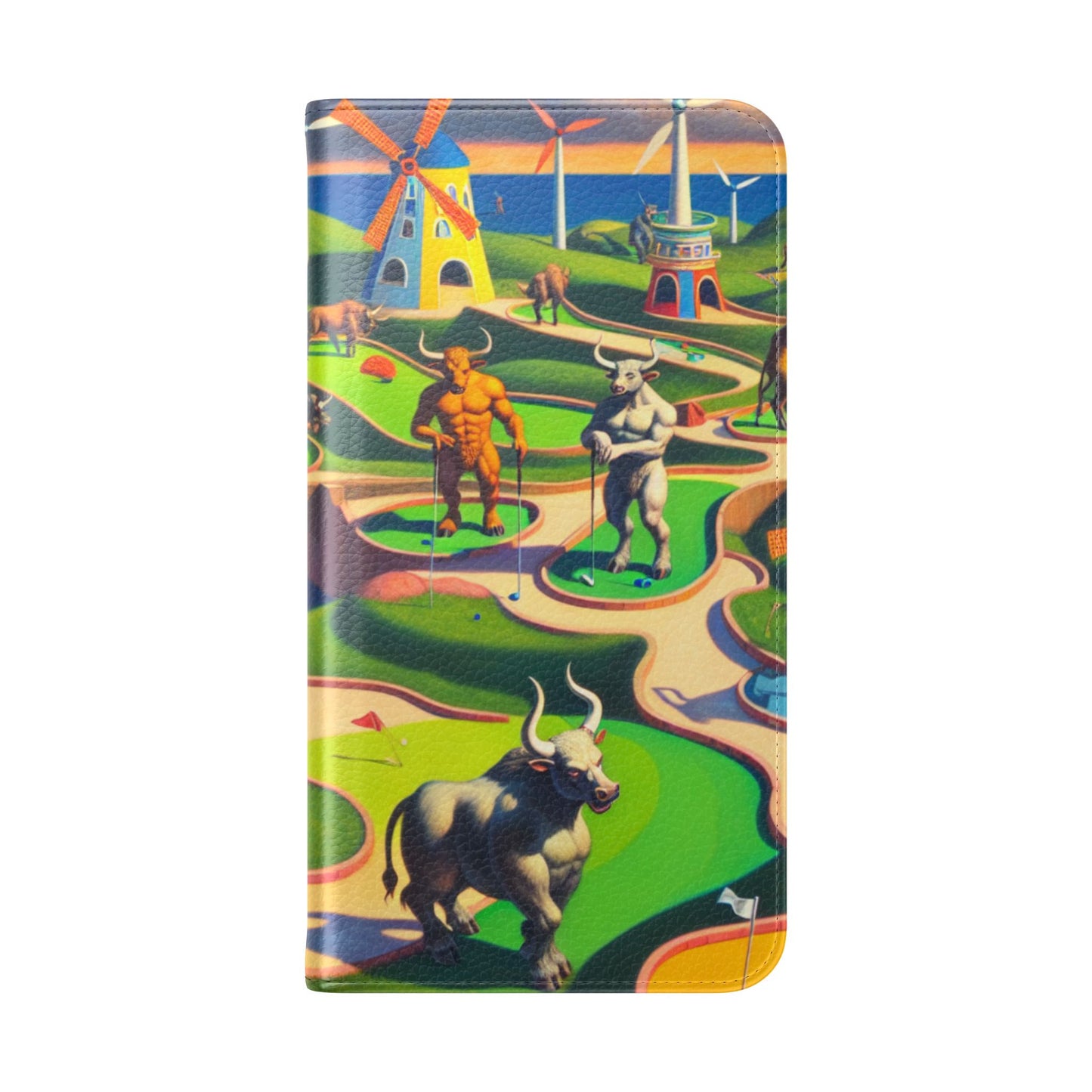 Mini-taur Golf Flip Case - iPhone/Galaxy