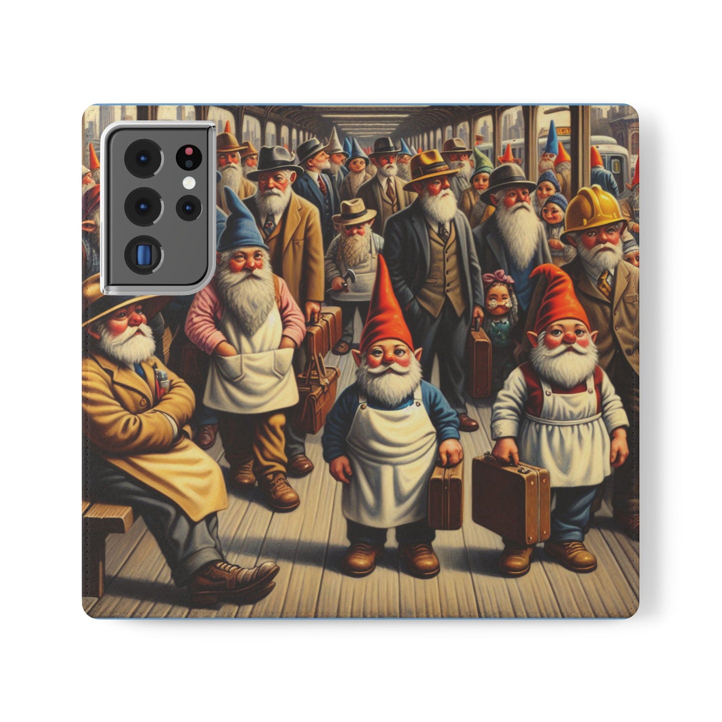 The Gnome-mute Home Flip Case - iPhone/Galaxy