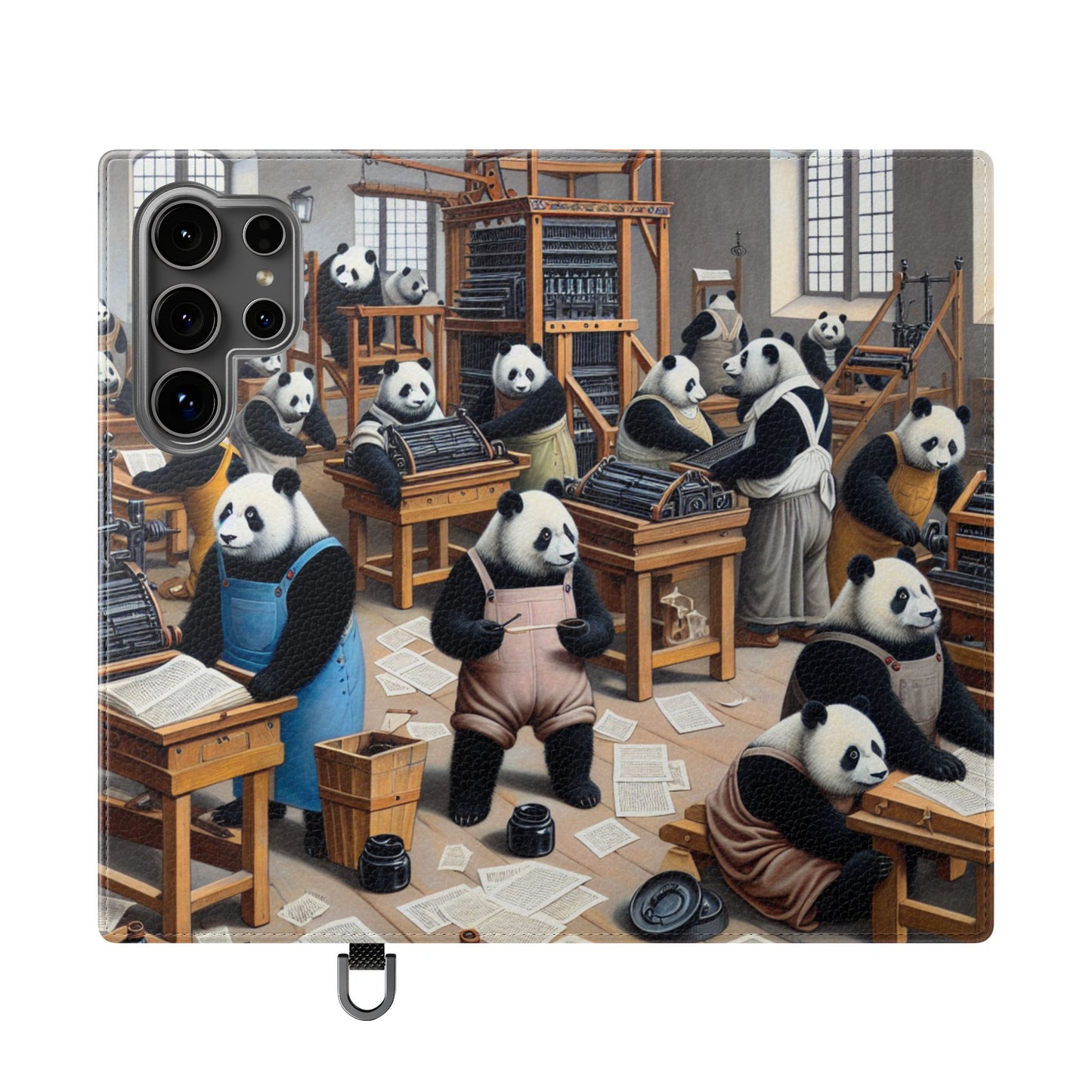 Printing Pandamonium Flip Case - iPhone/Galaxy